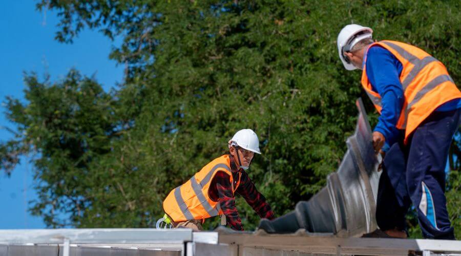 Professional metal roof installation in Pinola, MS